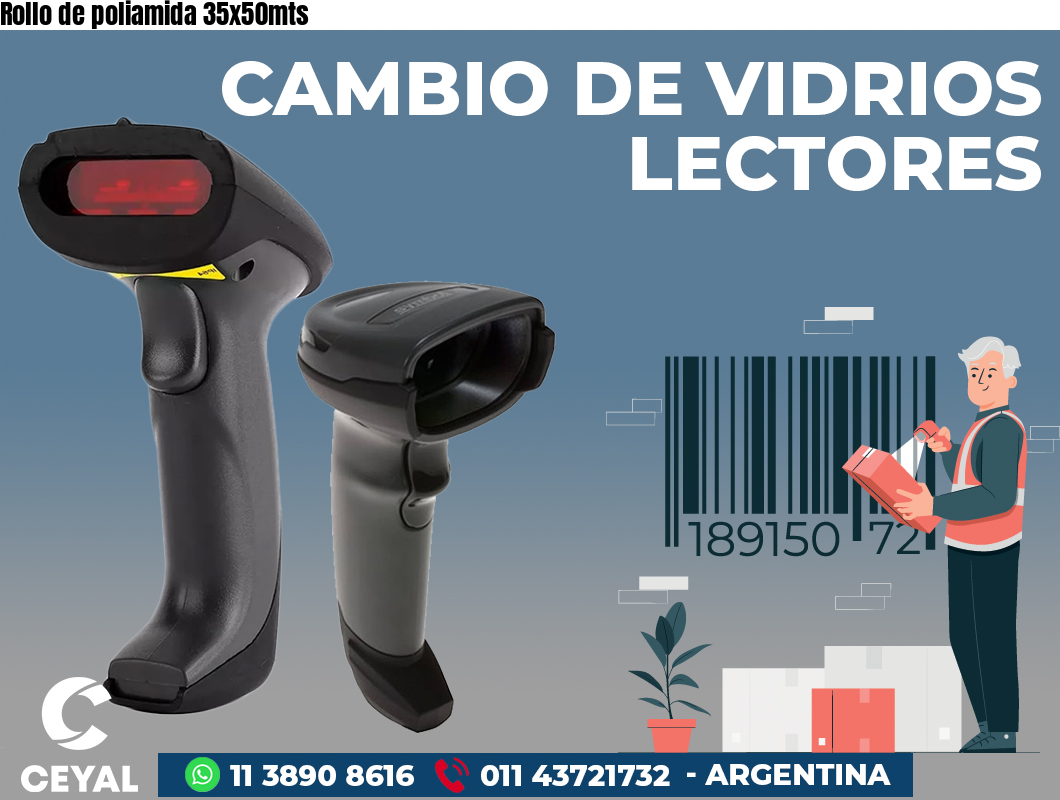 Rollo de poliamida 35x50mts