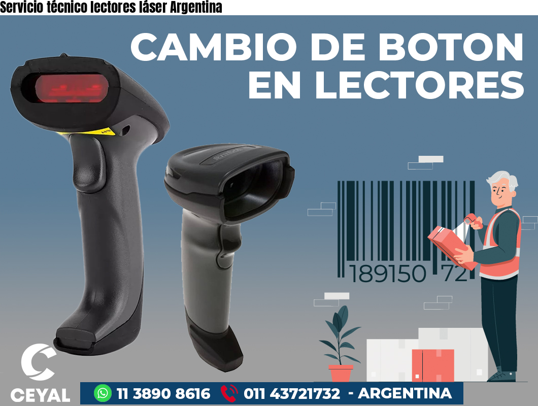 Servicio técnico lectores láser Argentina