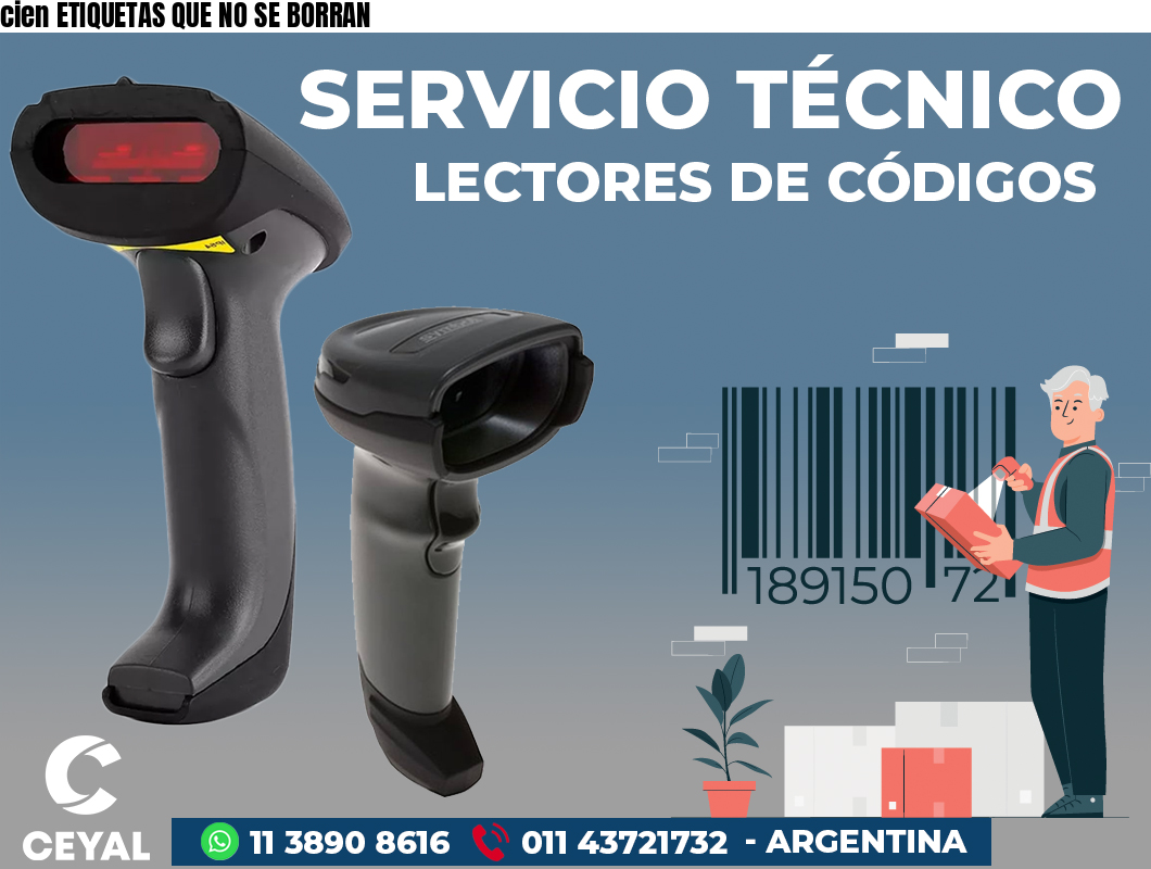 cien ETIQUETAS QUE NO SE BORRAN
