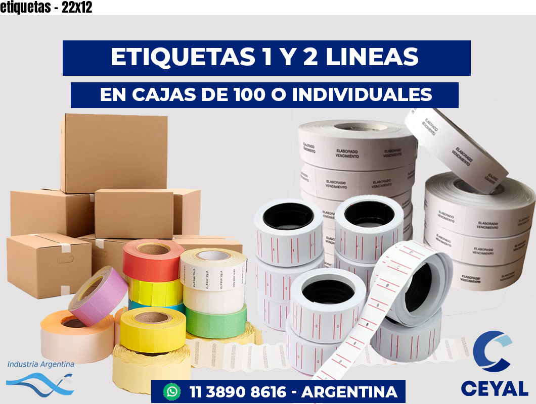 etiquetas - 22x12