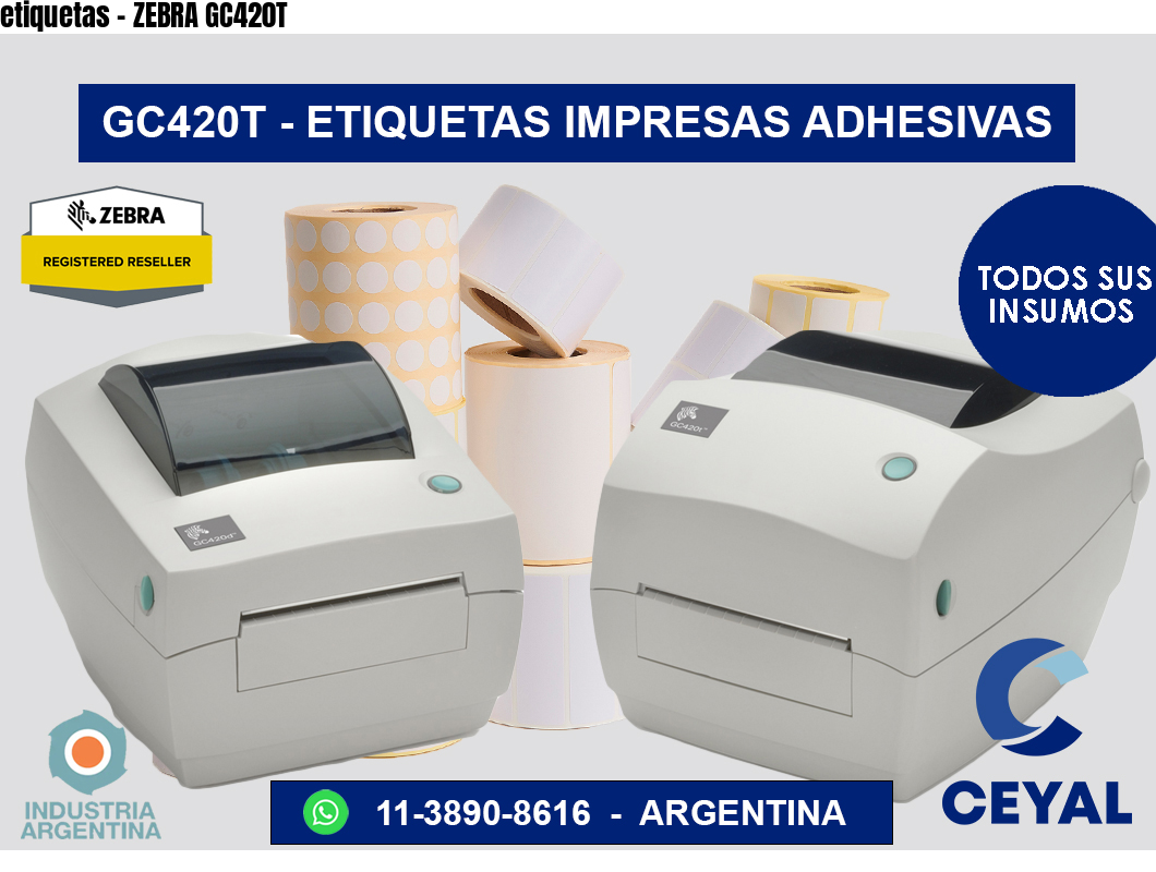 etiquetas – ZEBRA GC420T