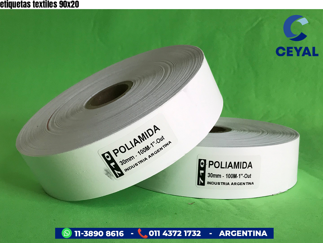etiquetas textiles 90×20