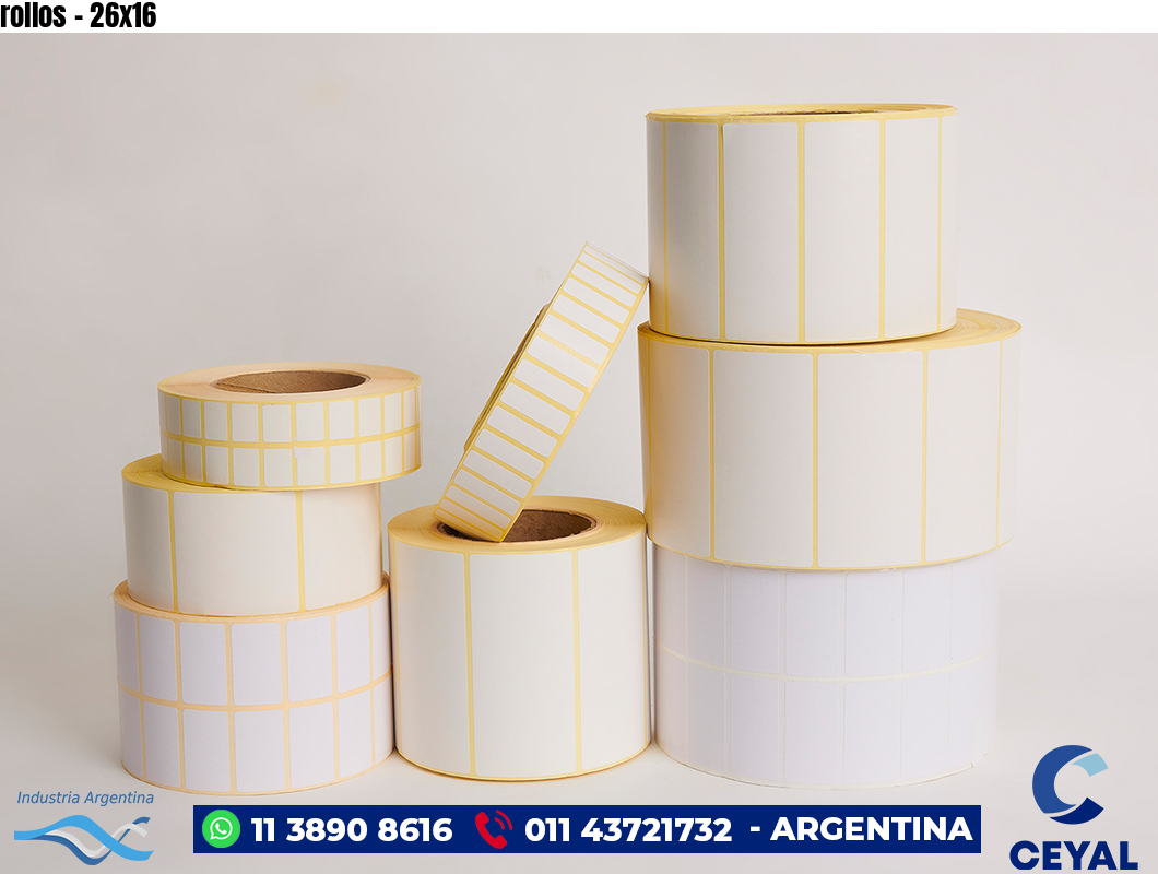 rollos - 26x16