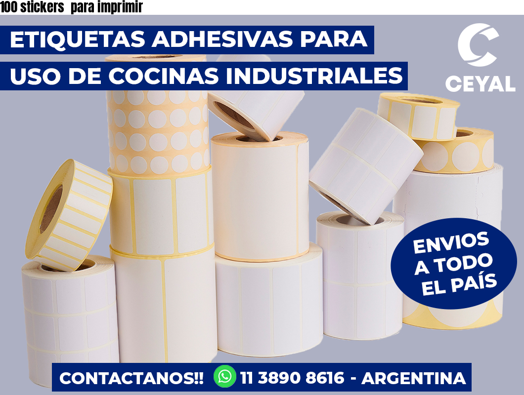 100 stickers para imprimir