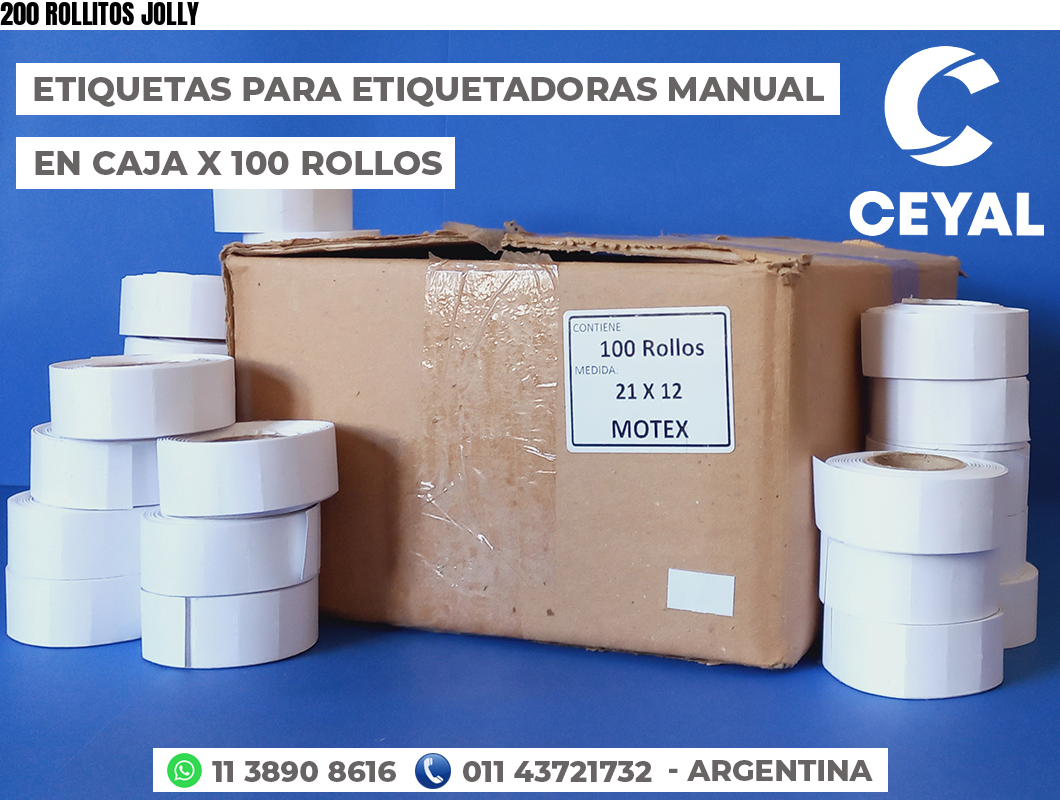 200 ROLLITOS JOLLY
