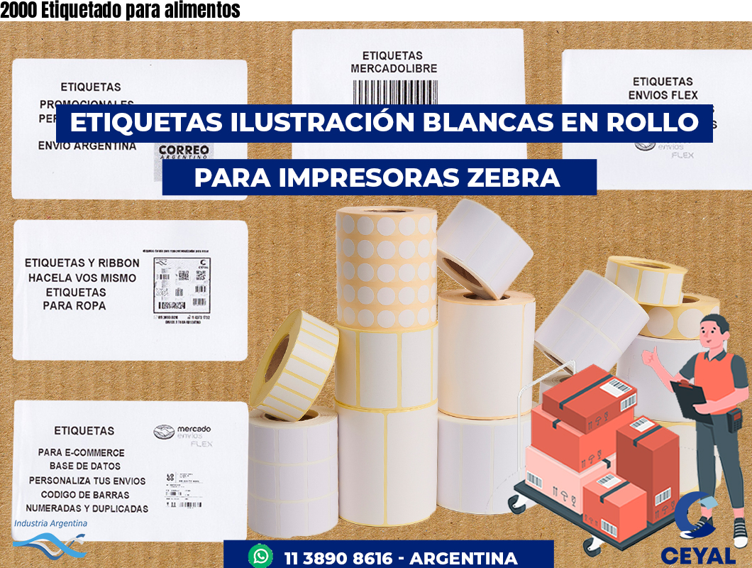 2000 Etiquetado para alimentos
