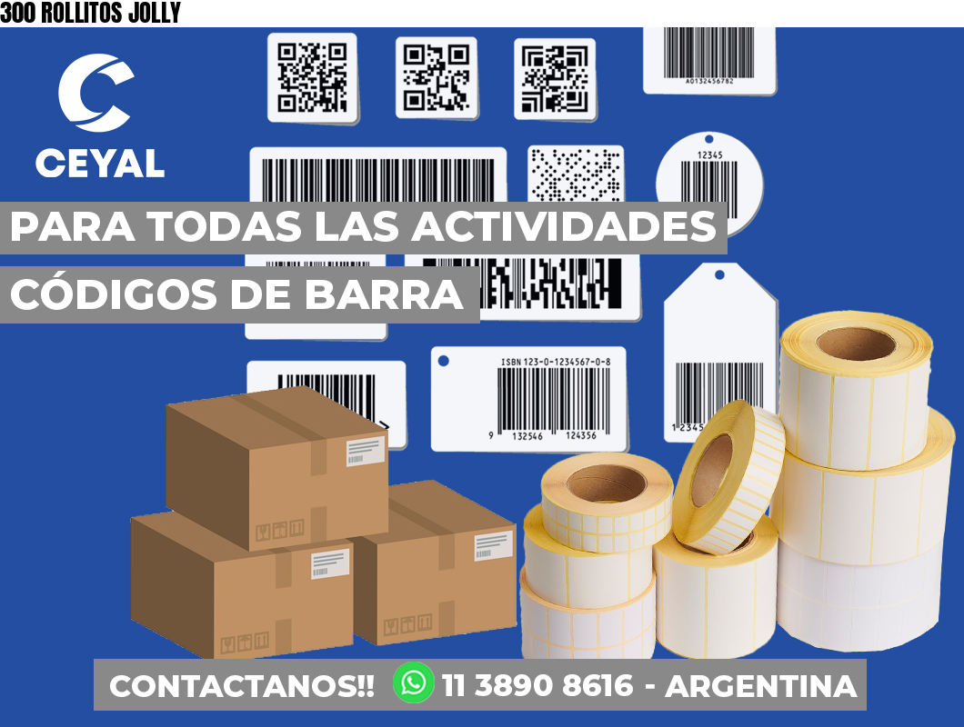 300 ROLLITOS JOLLY
