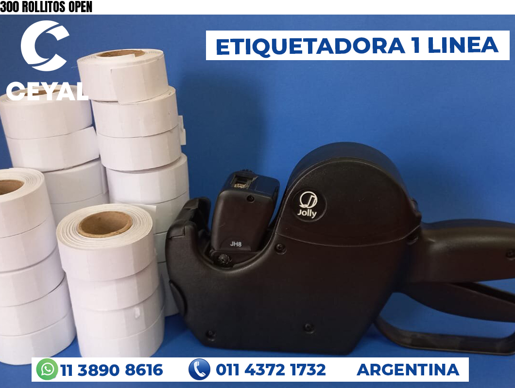 300 ROLLITOS OPEN