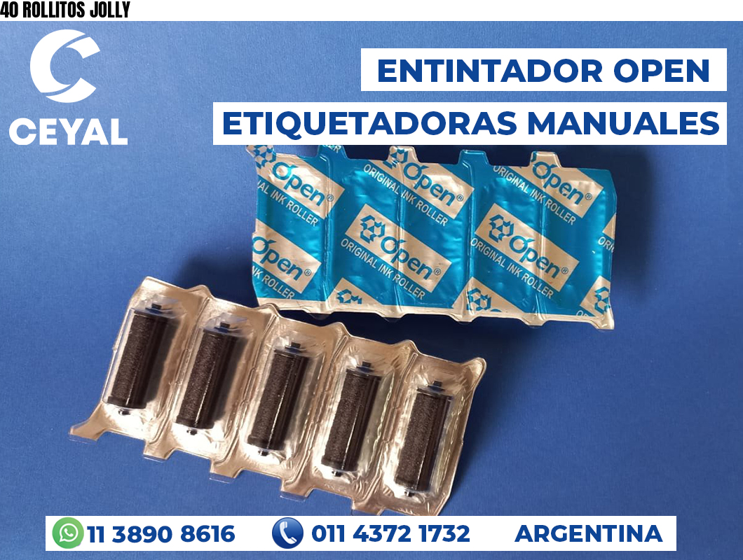 40 ROLLITOS JOLLY