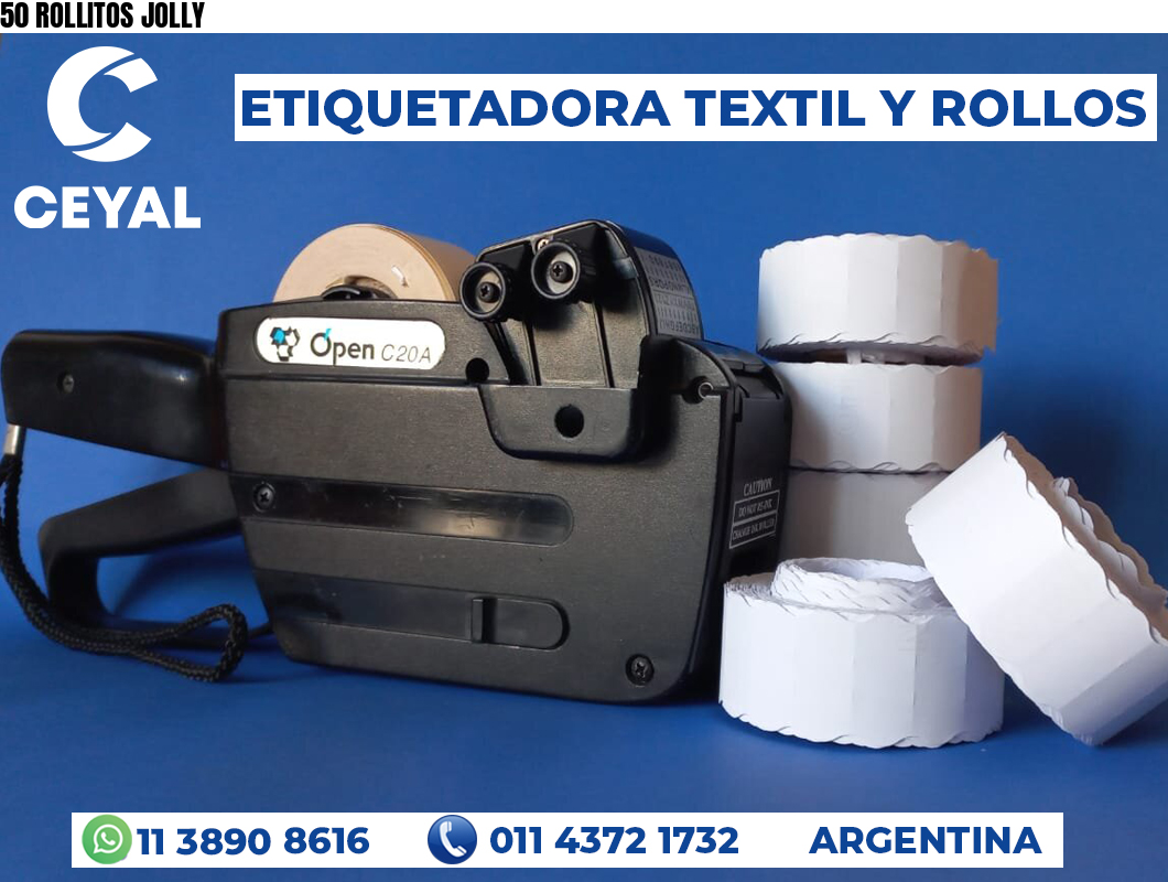 50 ROLLITOS JOLLY