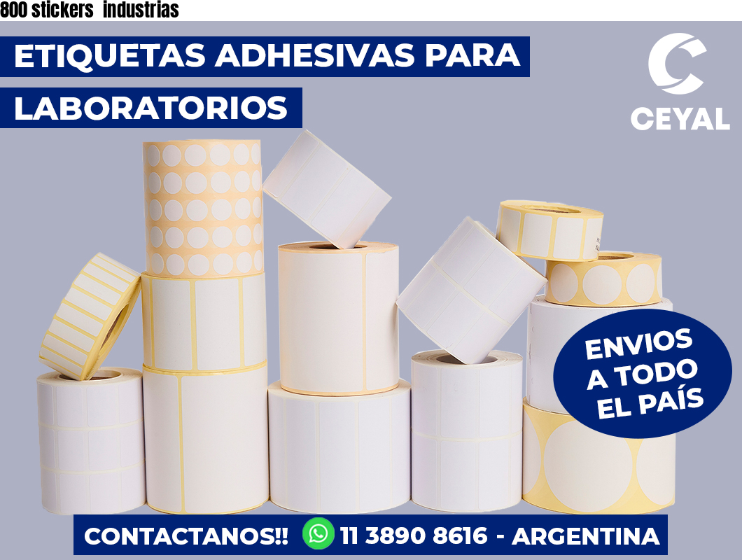 800 stickers industrias
