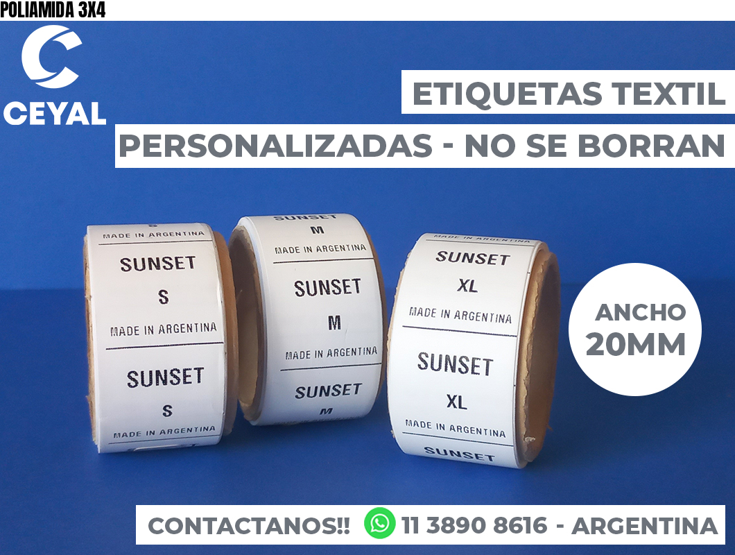 POLIAMIDA 3X4