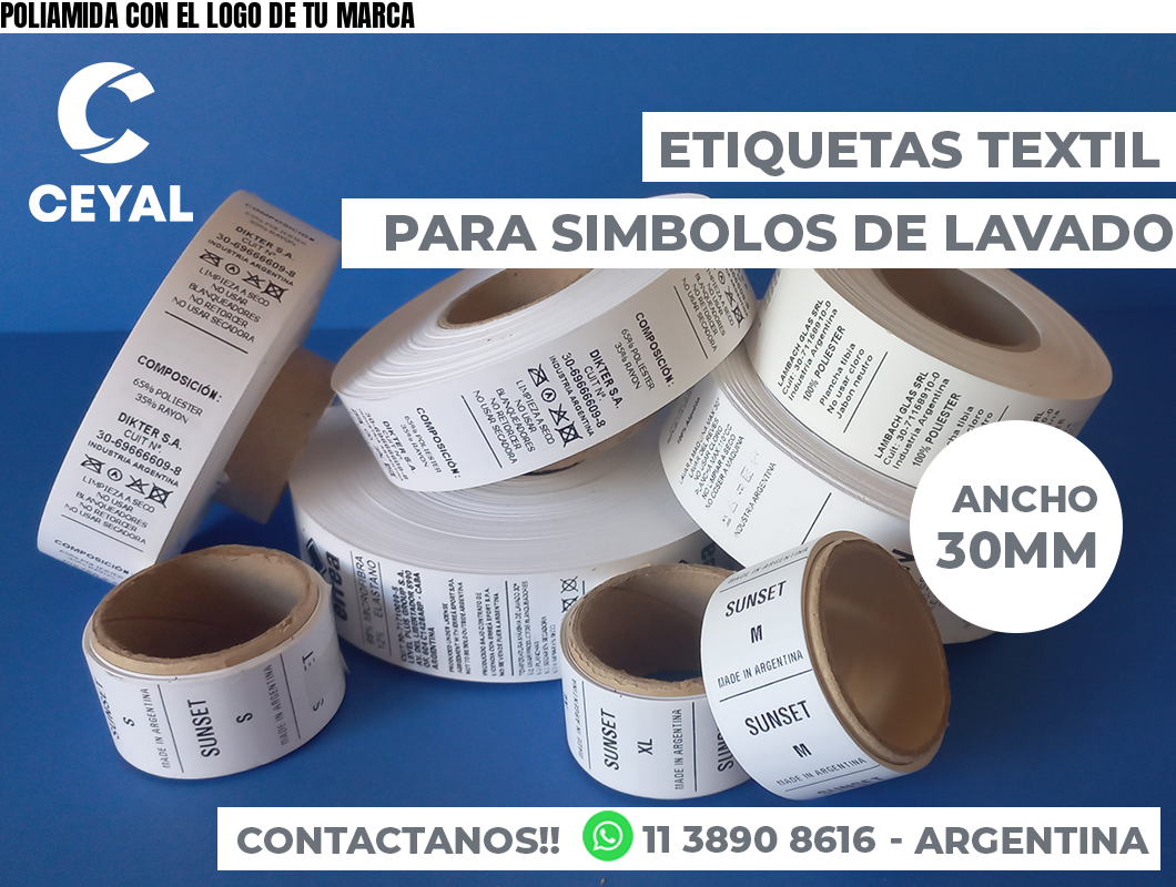 POLIAMIDA CON EL LOGO DE TU MARCA