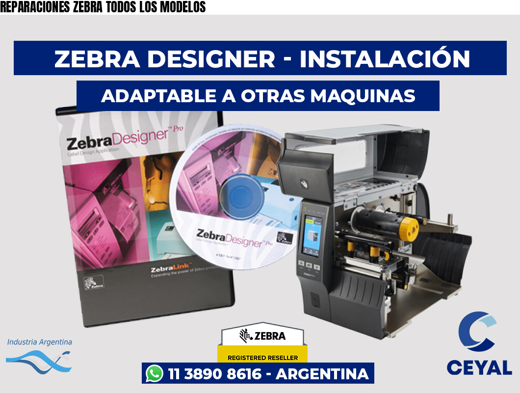REPARACIONES ZEBRA TODOS LOS MODELOS