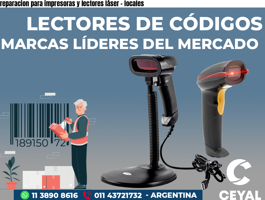 reparacion para impresoras y lectores láser - locales