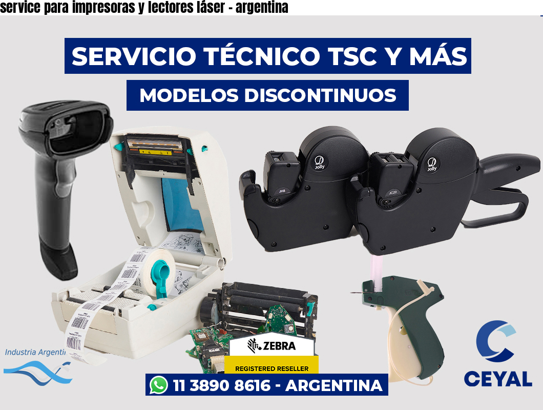 service para impresoras y lectores láser – argentina