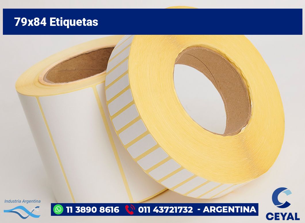 79x84 Etiquetas