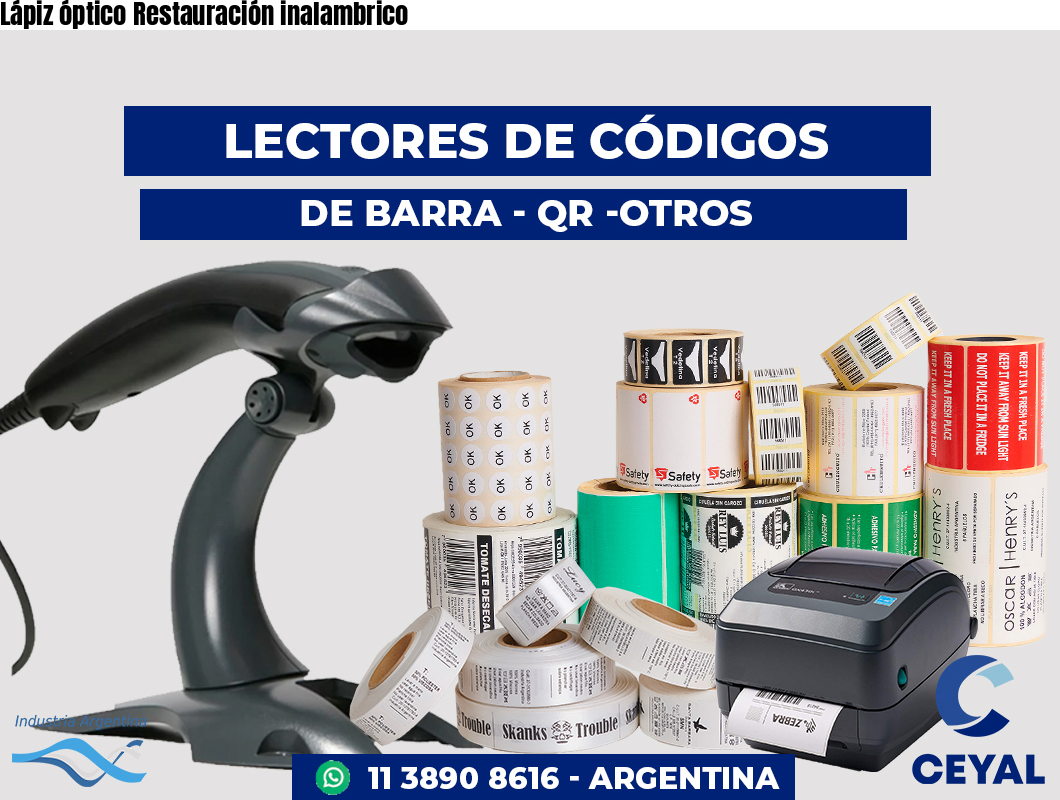 Lápiz óptico Restauración inalambrico