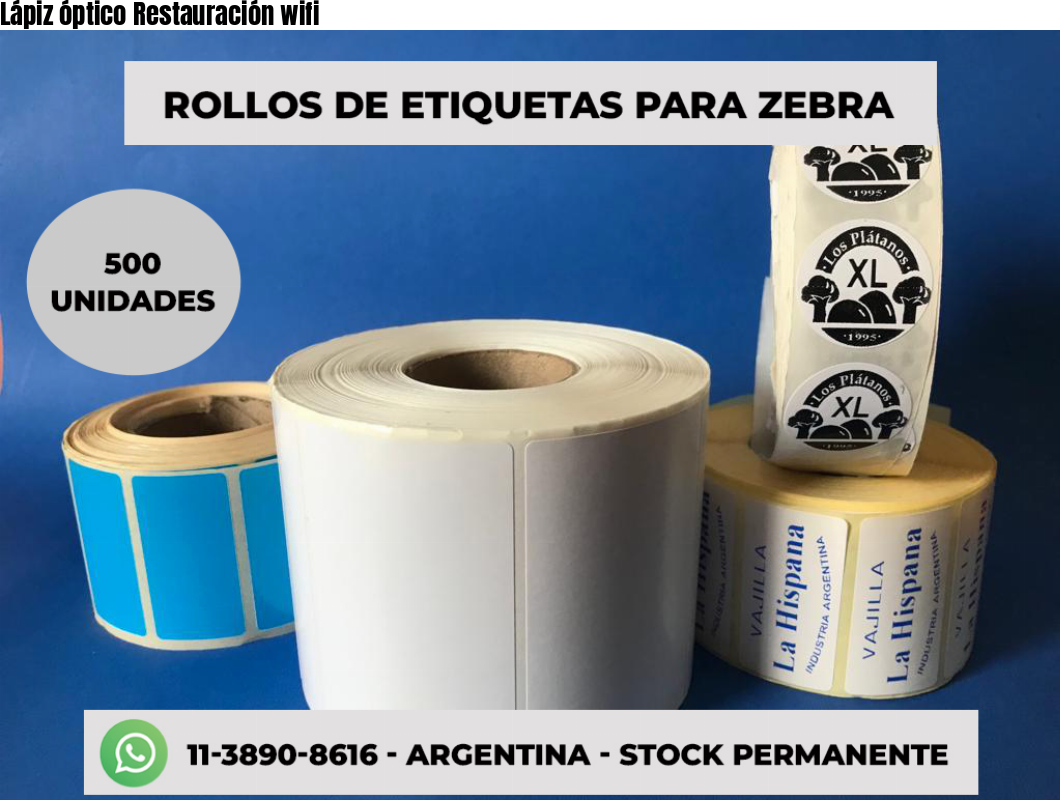 Lápiz óptico Restauración wifi