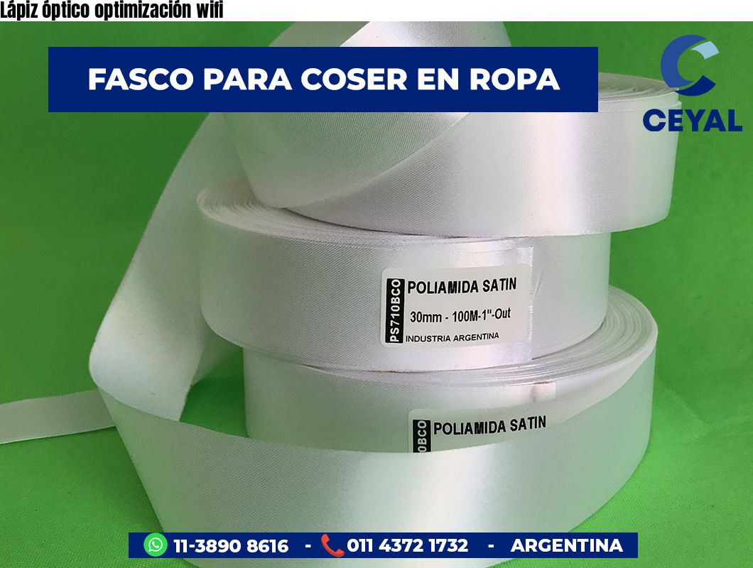 Lápiz óptico optimización wifi