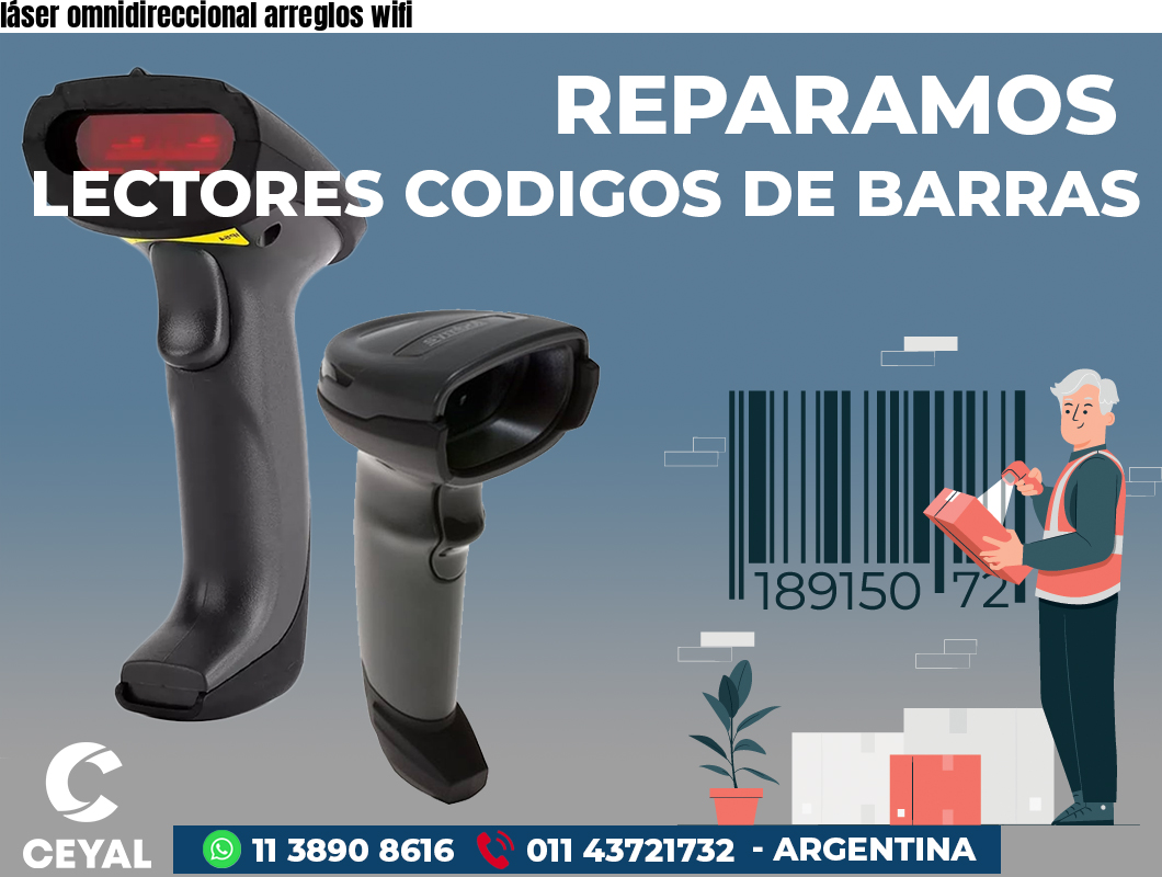 láser omnidireccional arreglos wifi