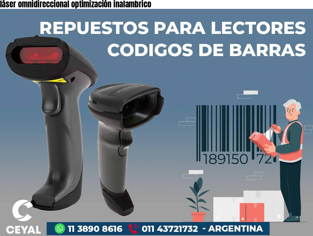 láser omnidireccional optimización inalambrico