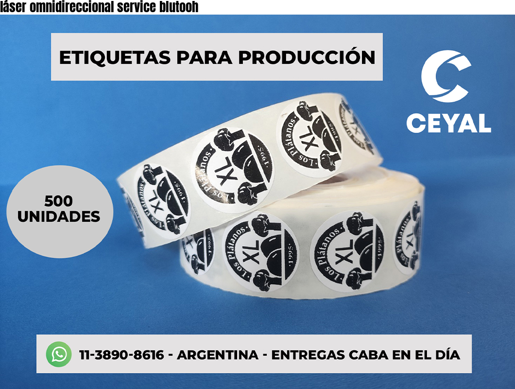 láser omnidireccional service blutooh