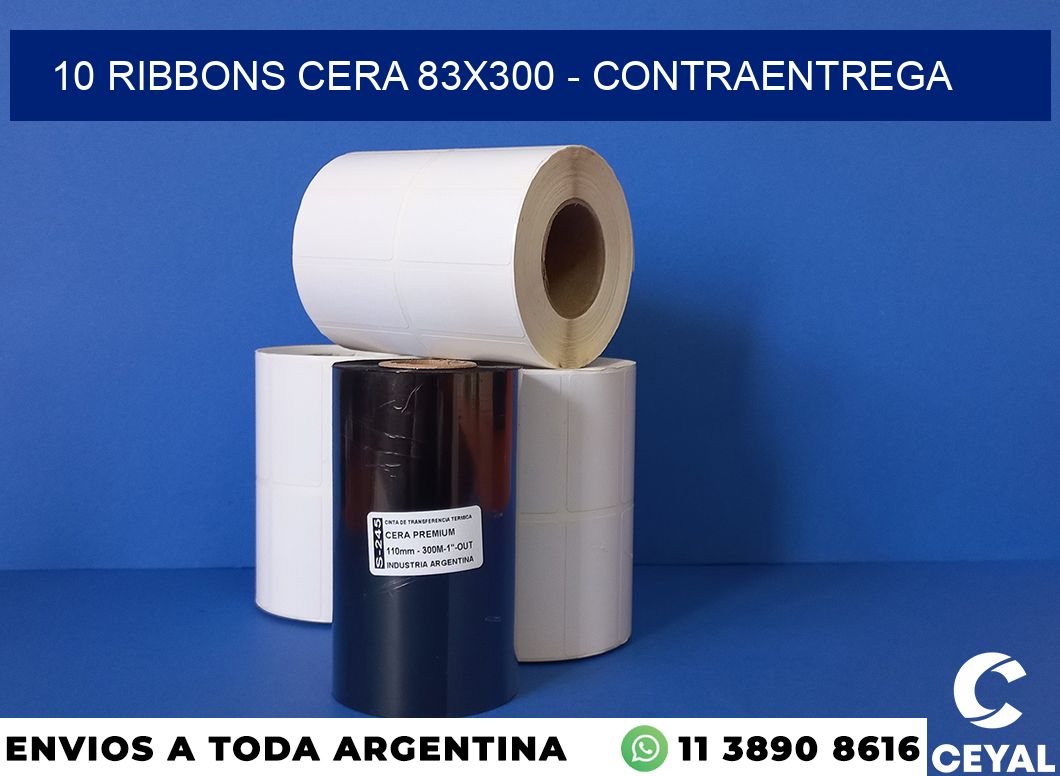10 Ribbons cera 83×300 – contraentrega