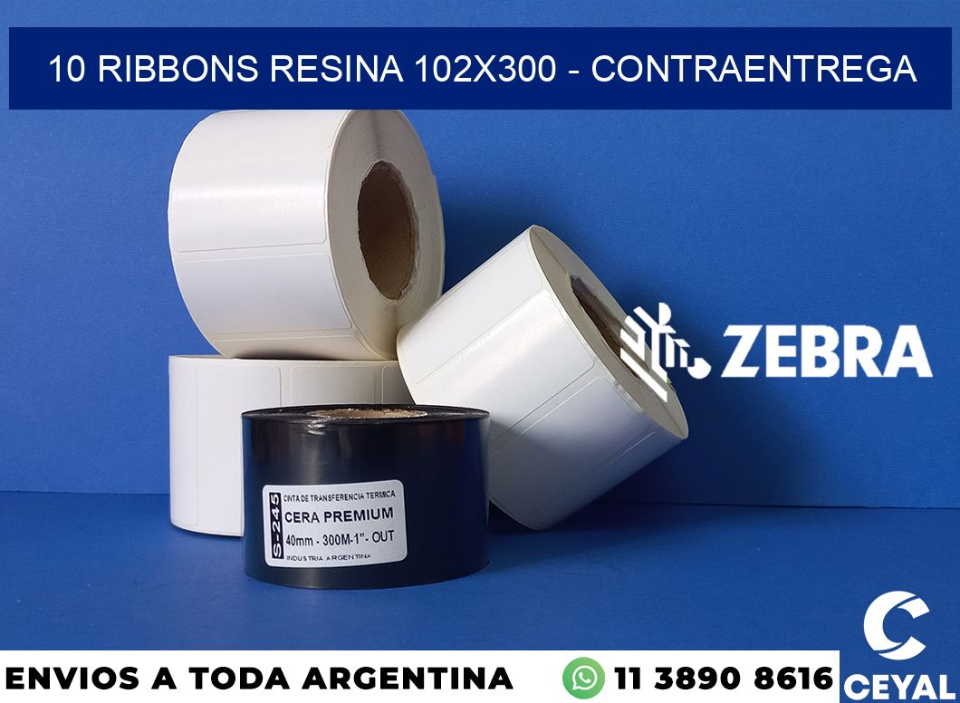 10 Ribbons resina 102x300 - contraentrega