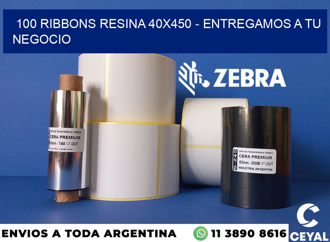 100 Ribbons resina 40x450 - entregamos a tu negocio