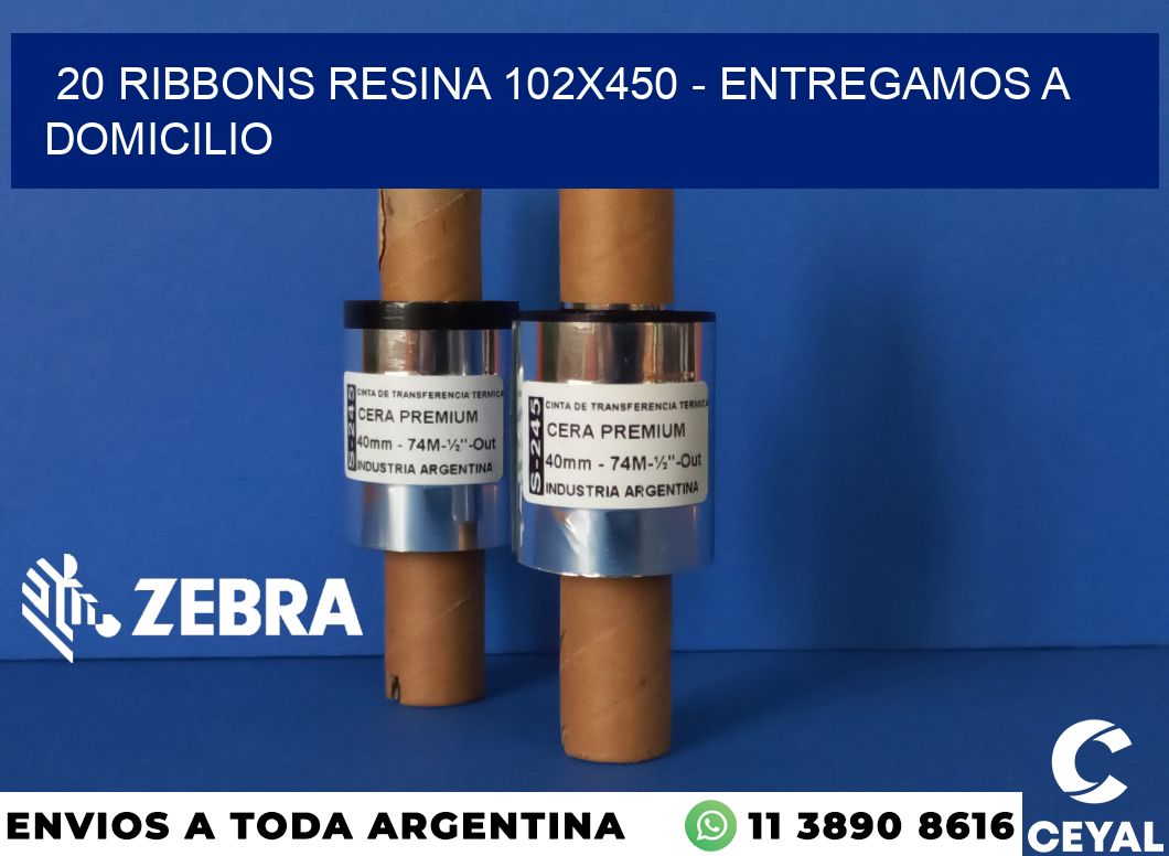20 Ribbons resina 102x450 - entregamos a domicilio