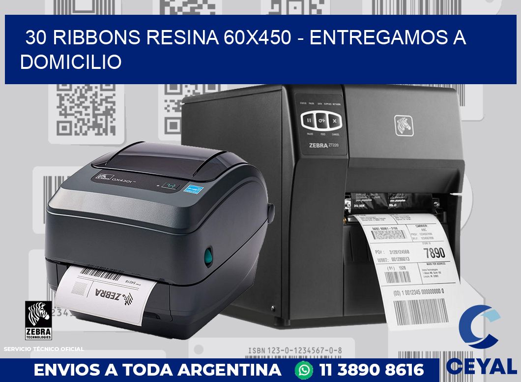30 Ribbons resina 60x450 - entregamos a domicilio