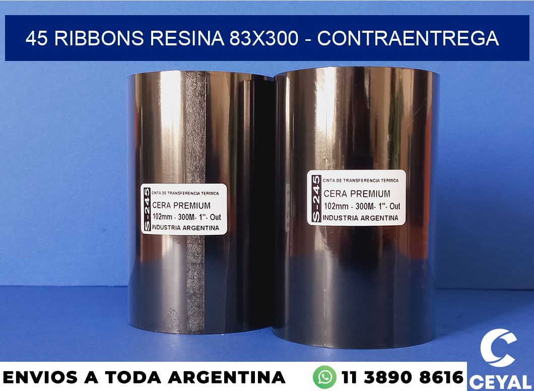 45 Ribbons resina 83×300 – contraentrega