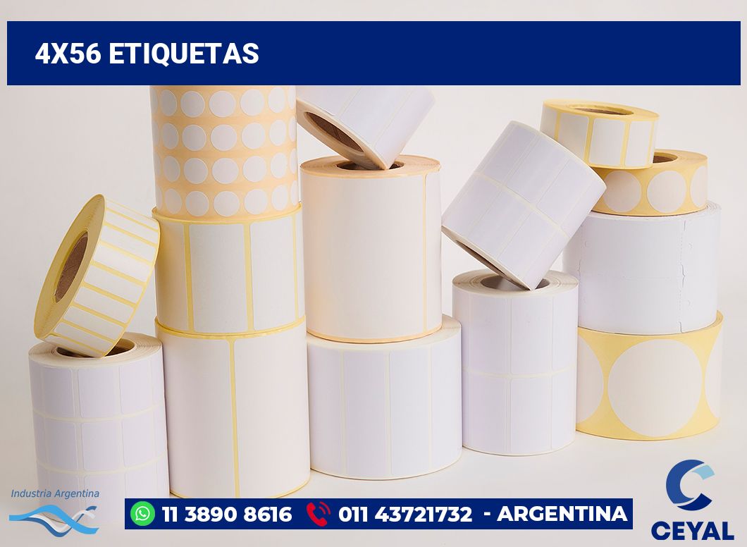 4x56 Etiquetas