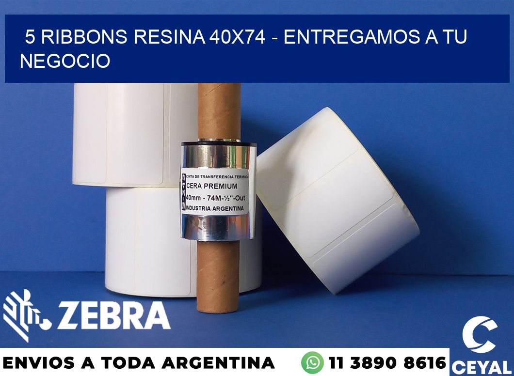 5 Ribbons resina 40x74 - entregamos a tu negocio