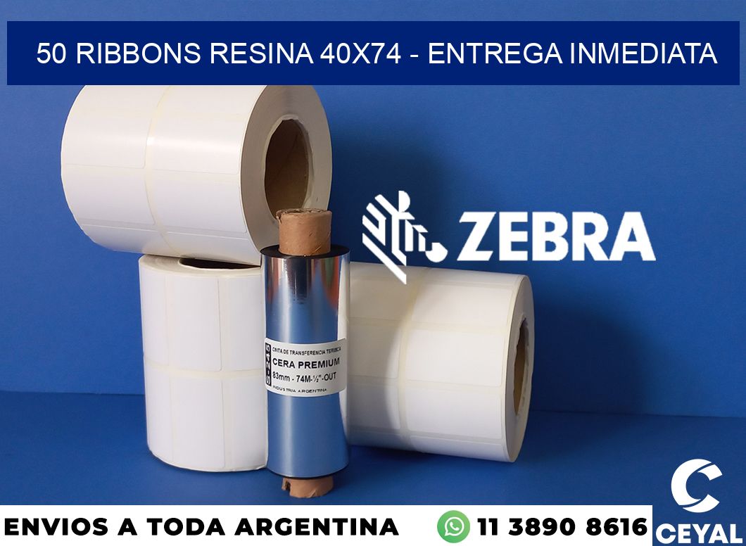 50 Ribbons resina 40x74 - Entrega inmediata