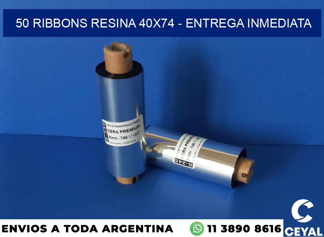 50 Ribbons resina 40×74 – Entrega inmediata
