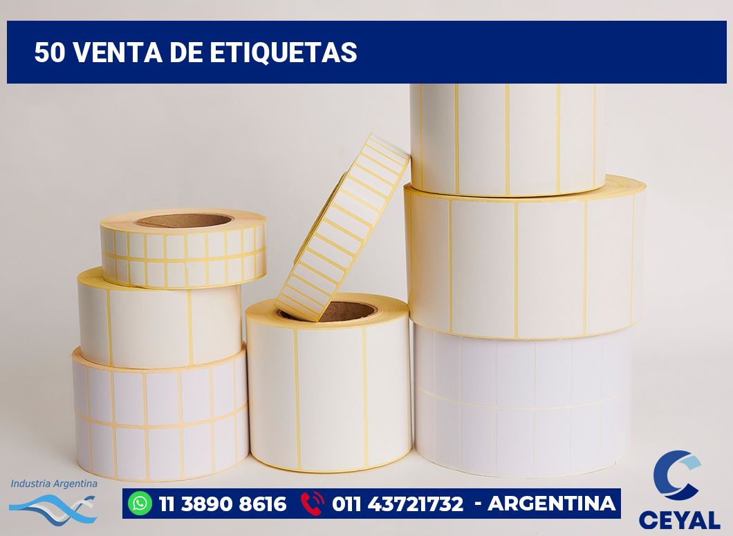50 Venta de etiquetas