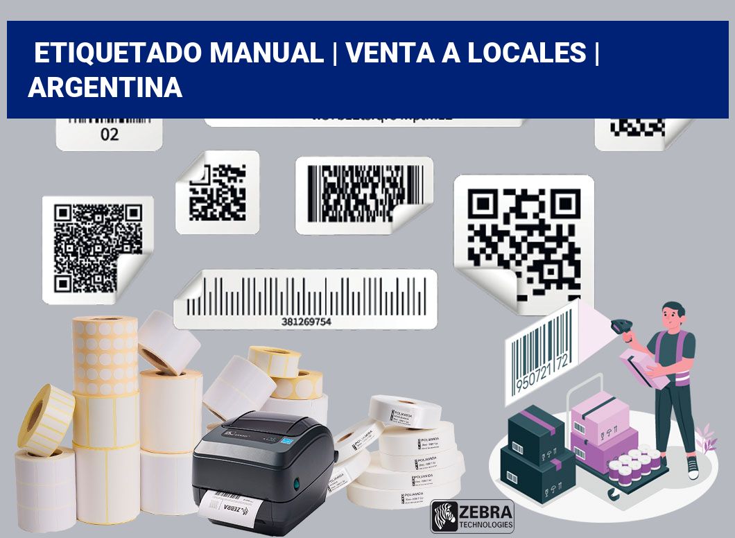 Etiquetado manual | Venta a locales | Argentina