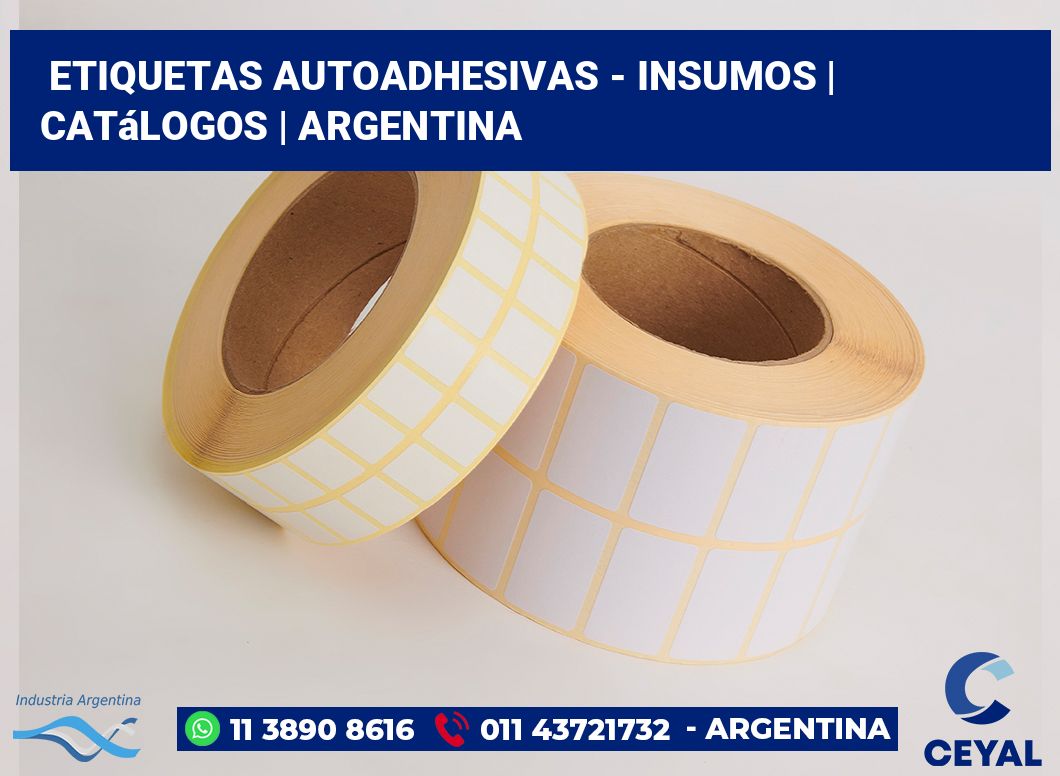 Etiquetas autoadhesivas - insumos | Catálogos | Argentina