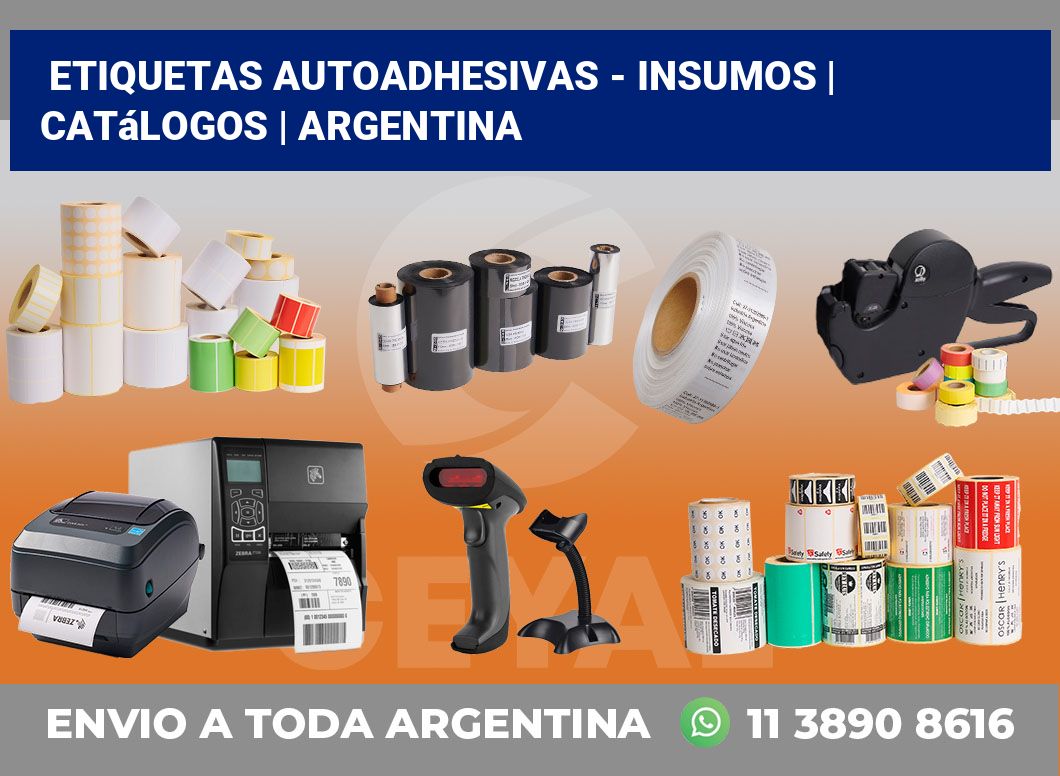 Etiquetas autoadhesivas – insumos | Catálogos | Argentina