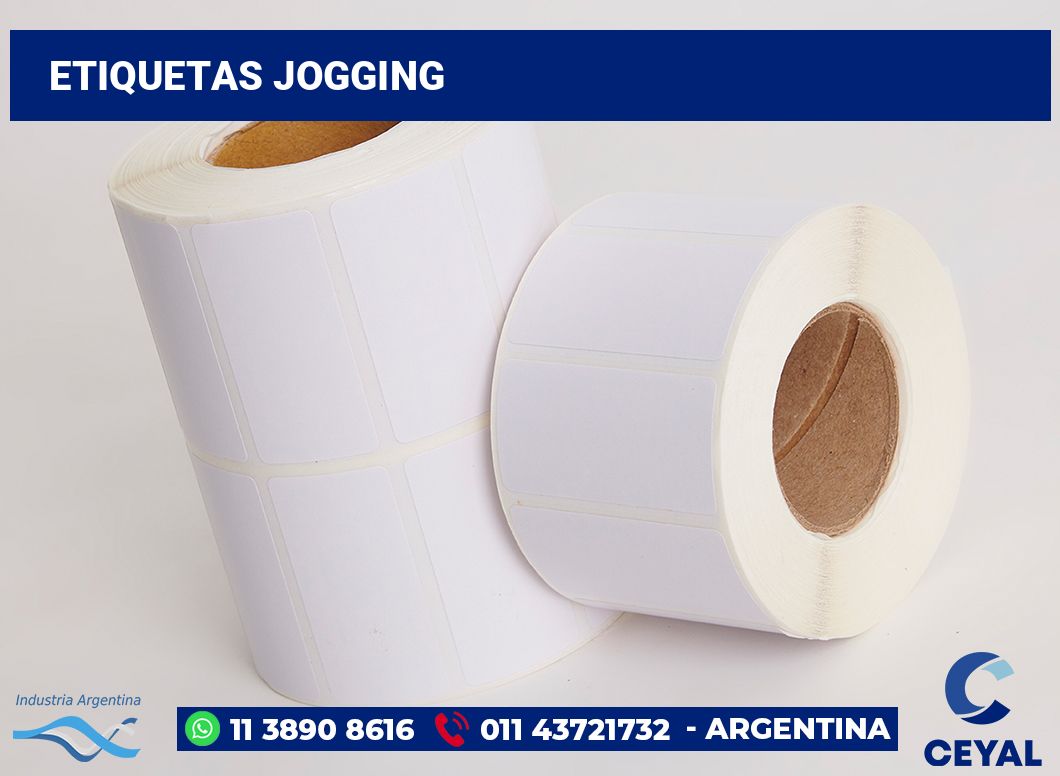 Etiquetas jogging