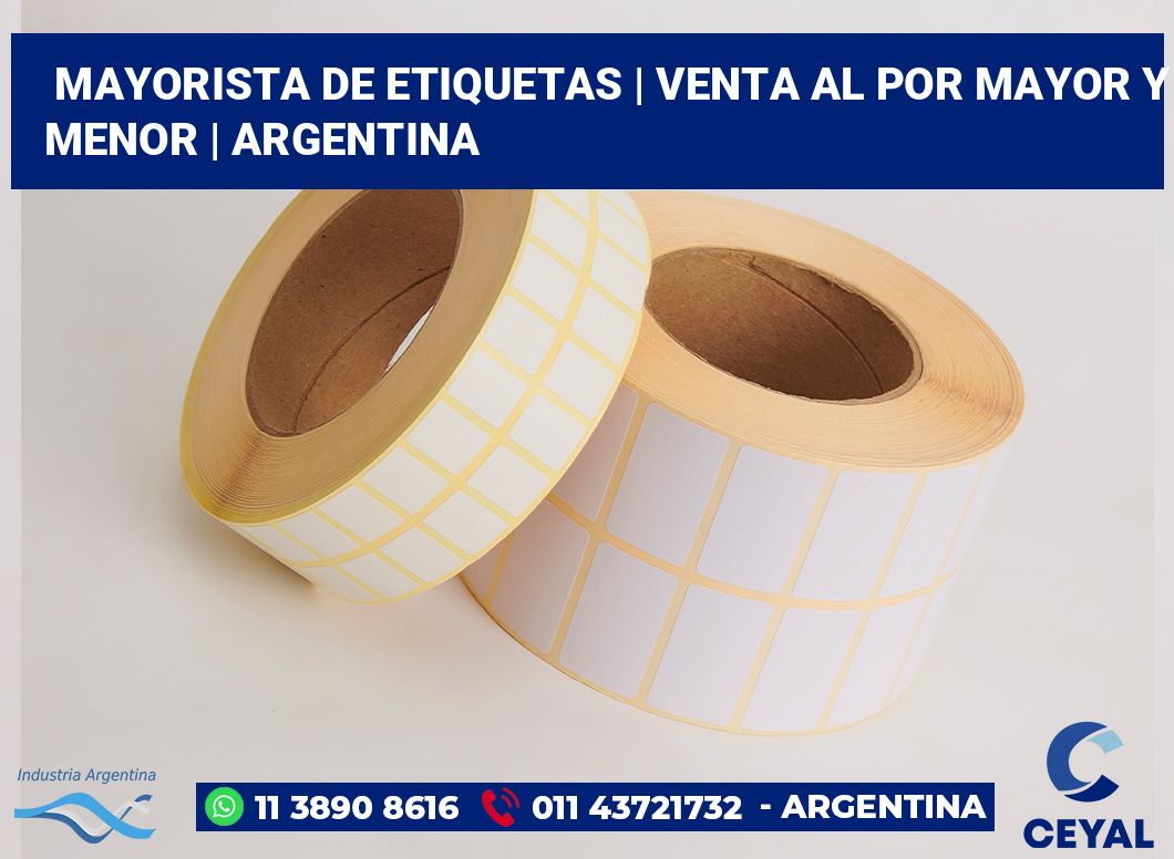 Mayorista de etiquetas | Venta al por mayor y menor | Argentina