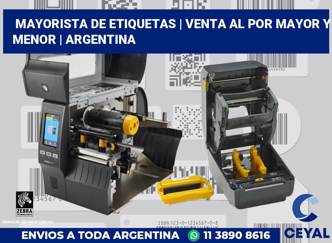 Mayorista de etiquetas | Venta al por mayor y menor | Argentina