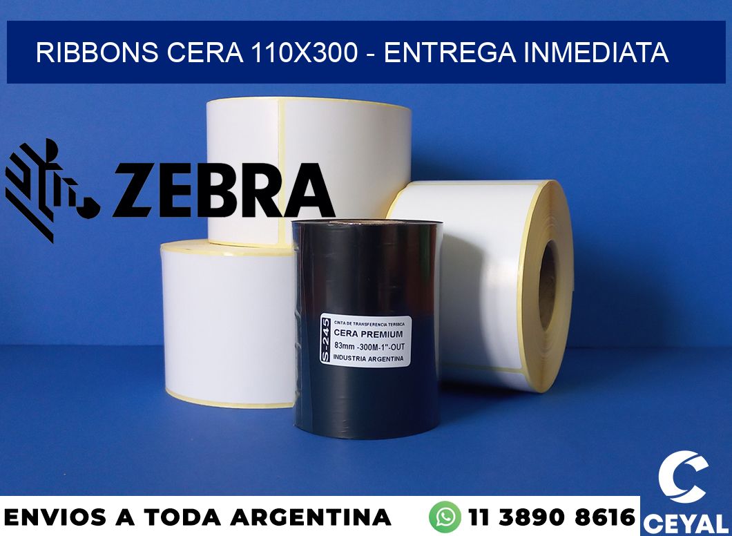 Ribbons cera 110x300 - Entrega inmediata