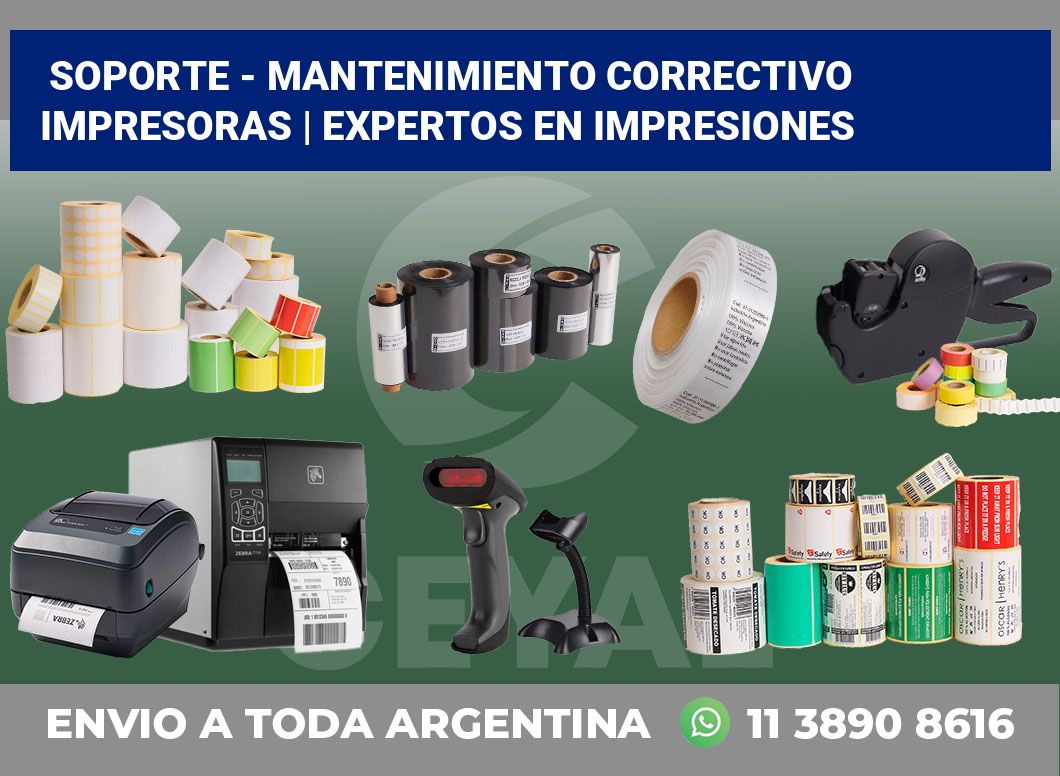 Soporte – Mantenimiento correctivo impresoras | Expertos en impresiones