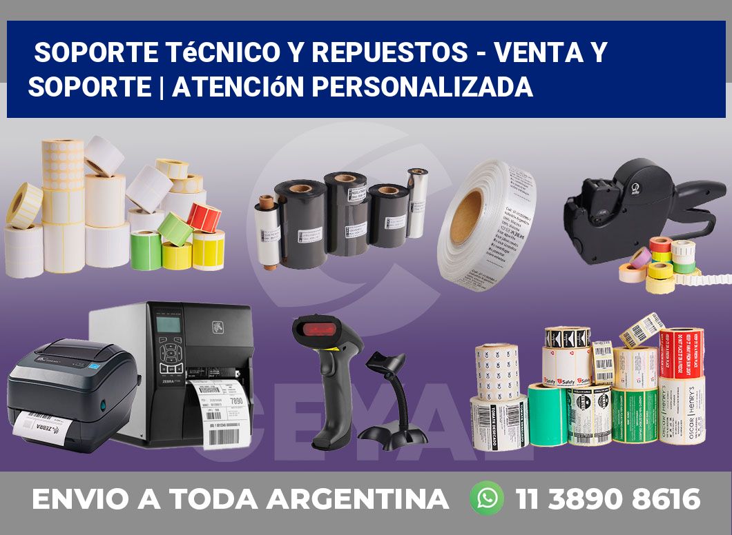 Soporte Técnico y Repuestos – Venta y soporte | Atención personalizada