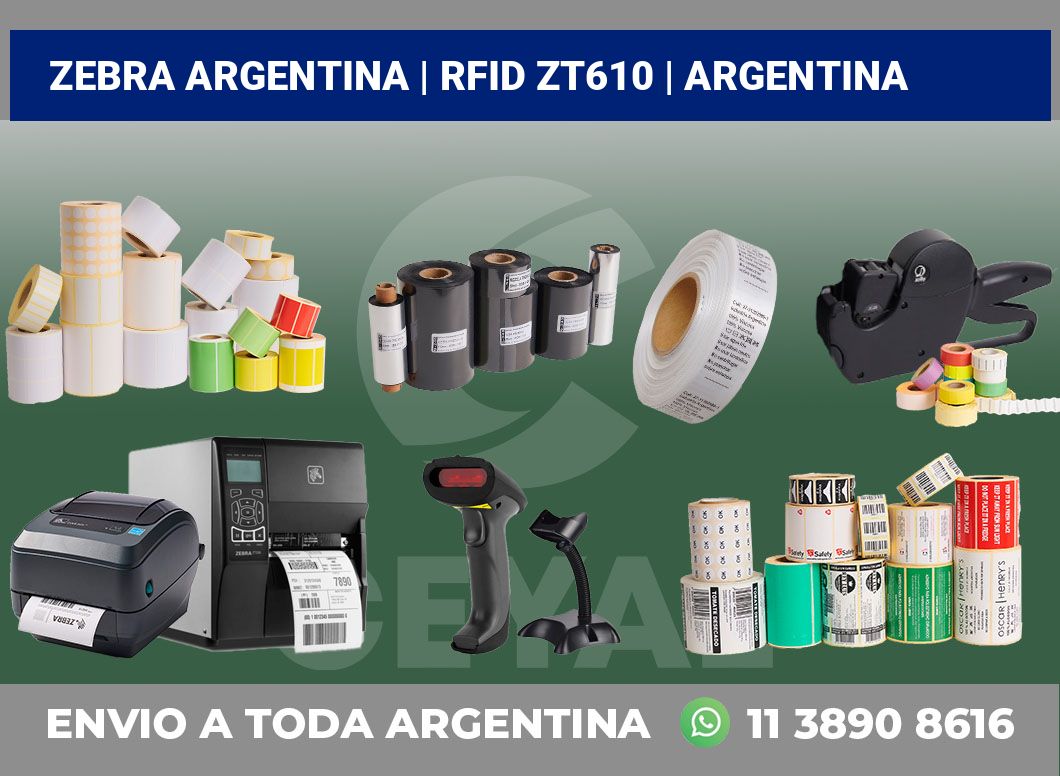 Zebra argentina | RFID ZT610 | Argentina