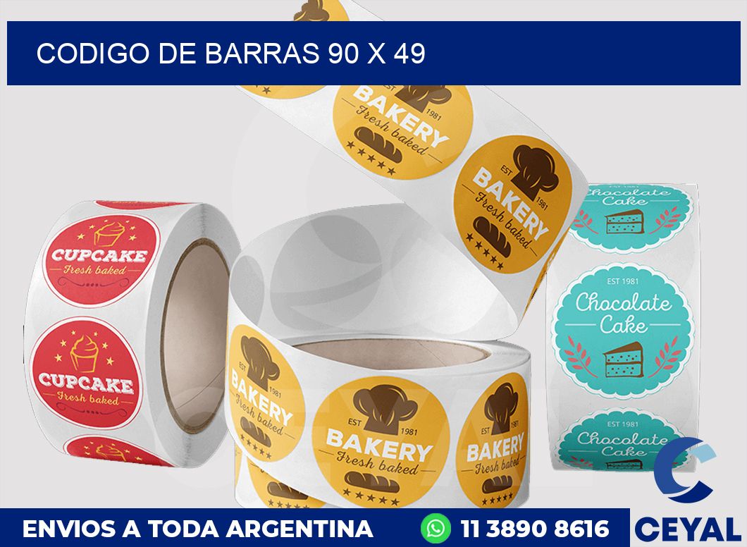 codigo de barras 90 x 49