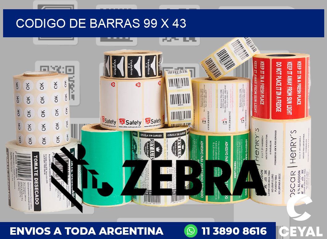 codigo de barras 99 x 43